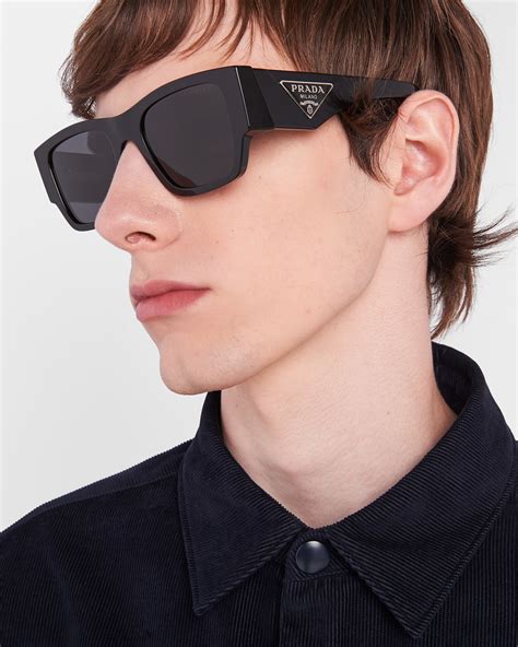 prada spr 10s|Slate Gray Lenses Sunglasses With Triangle Logo .